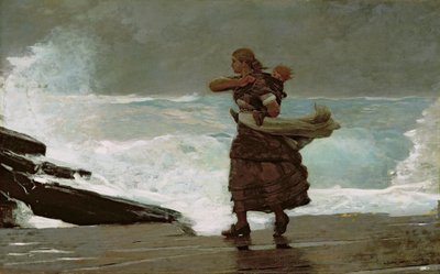 De Storm door Winslow Homer